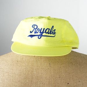 vintage neon kansas city royals snapback hat